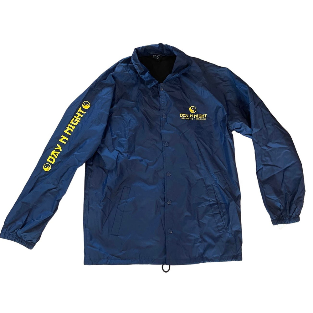 Mens DAY N NIGHT Angel‎ Stadium Sep 8-10 Merch  Navy Jacket sz XL